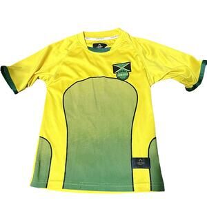 Orro Jamaica Football Jersey Soccer Kids youth sz S 6-8 boys shirt Futball